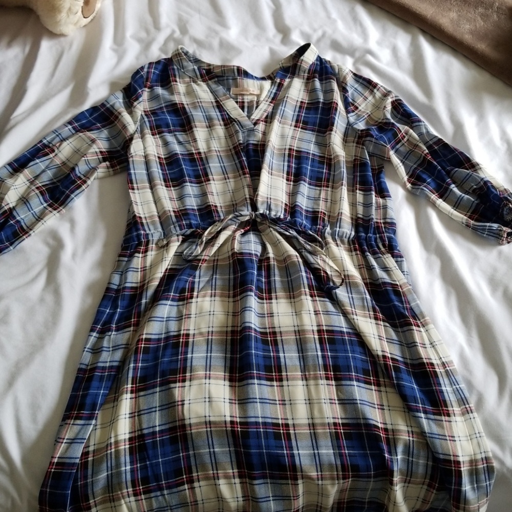 Plaid Dress